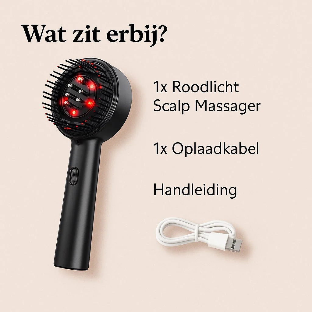 ScalpGlow™ Red Light Electric Massage Comb