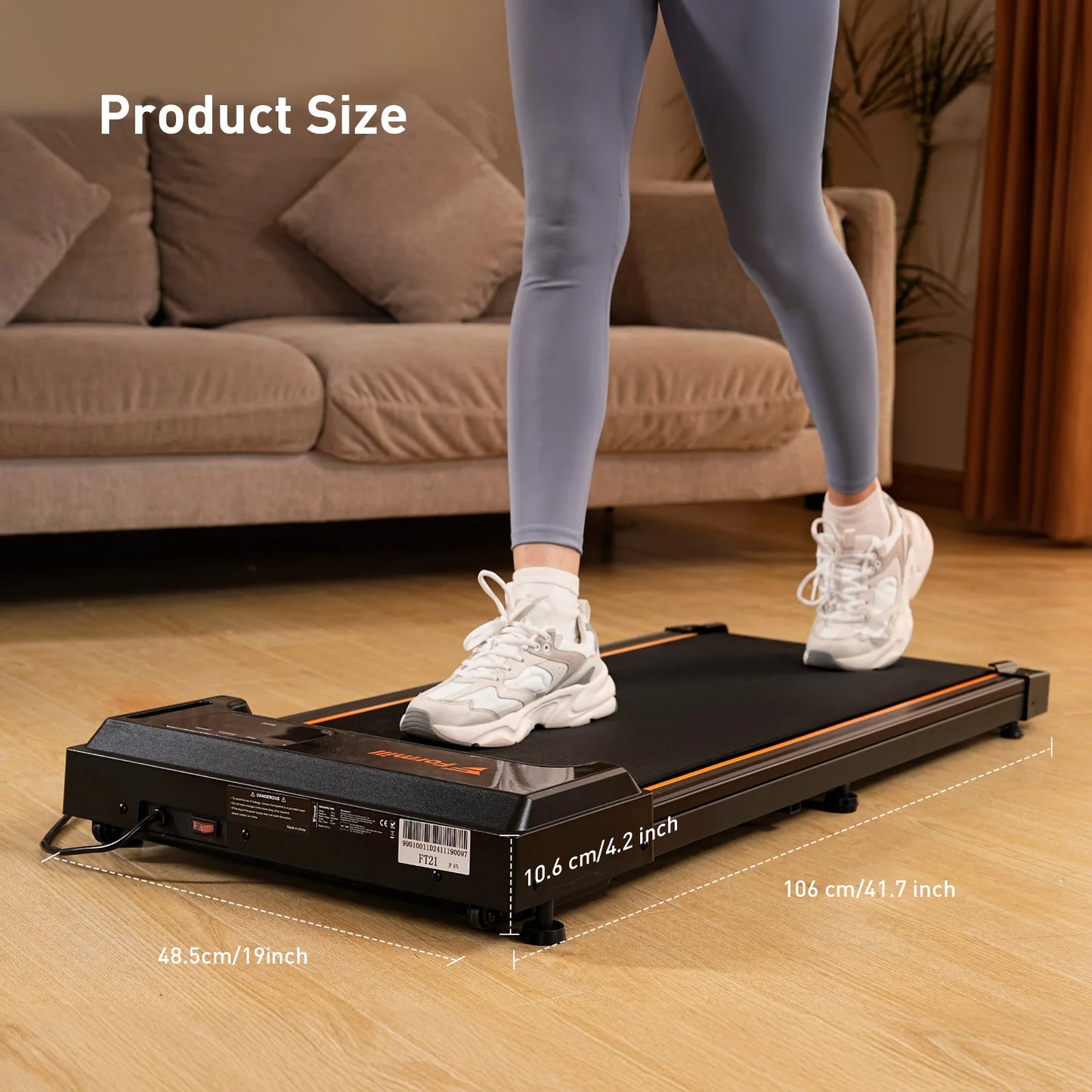 Formill Treadmill for Home Fitness – EU Warehouse | 3 Styles | Foldable, Incline & Handrail | Low Noise & Shock Absorption