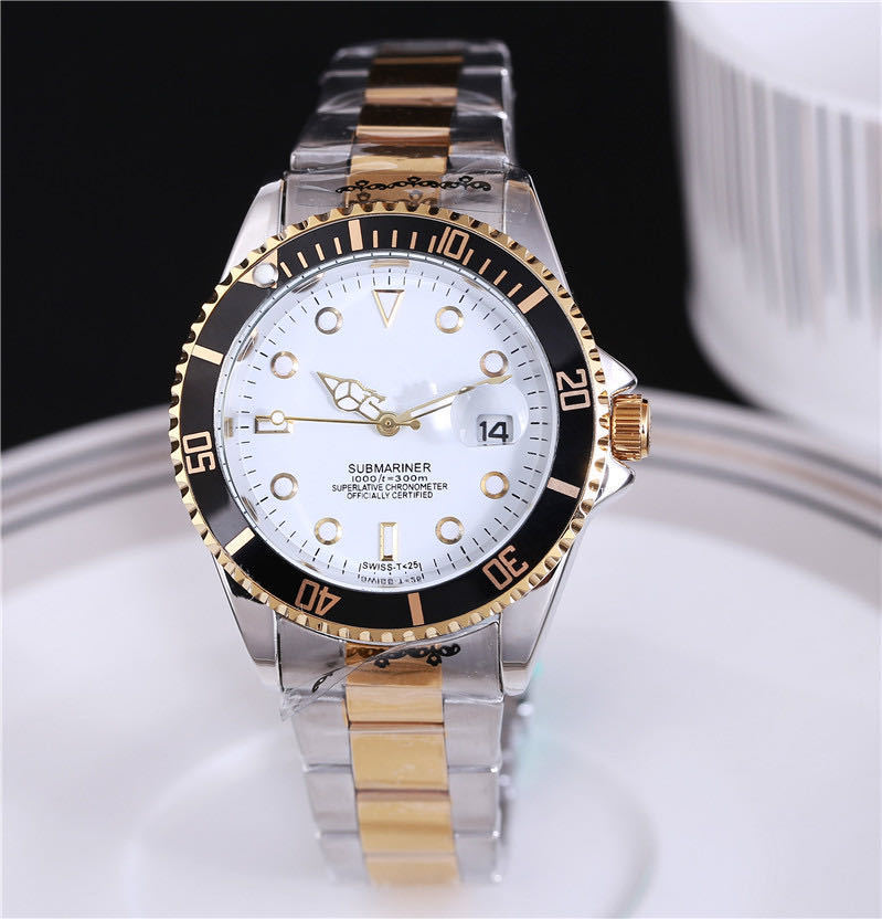 Men’s Stainless Steel Quartz Watch
