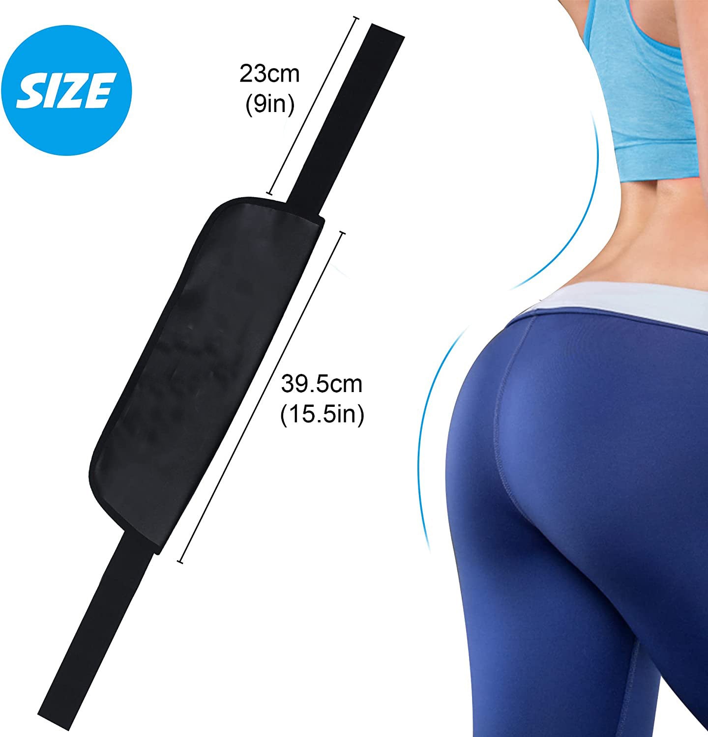 Hip Thrust Belt & Glute Bridge Pad