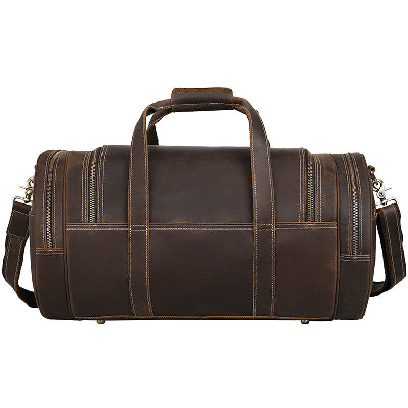 Retro Cruiser – Leather Men’s Travel & Gym Bag
