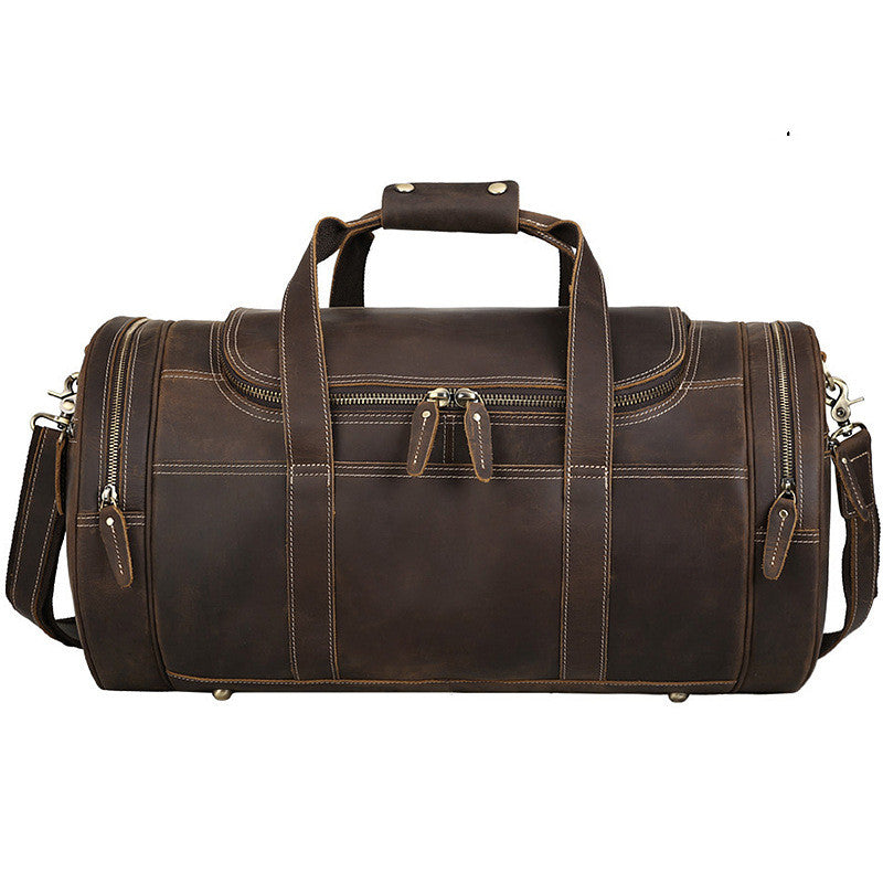 Retro Cruiser – Leather Men’s Travel & Gym Bag