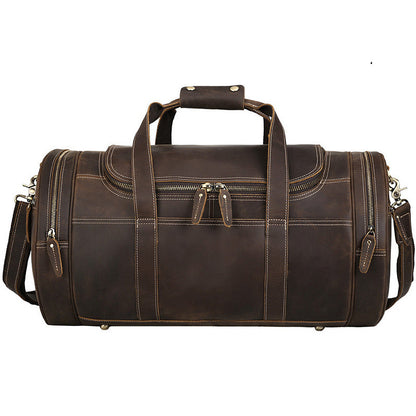 Retro Cruiser – Leather Men’s Travel & Gym Bag