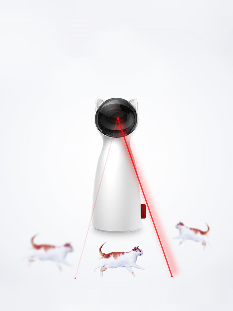 Automatisch Kattenspeelgoed – Interactief Slim LED-laserspeeltje