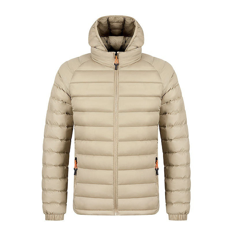 PackEase™ Hooded Jacket – packs small, wears warm.