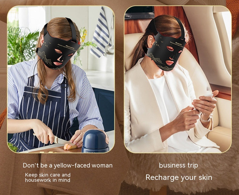 Infrarot-LED-Phototherapie-Schönheitsmaske