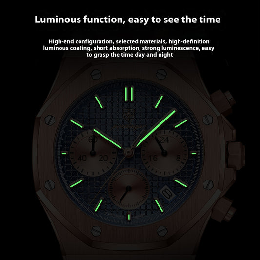 ChronoElite™ Trendy Quartz Men’s Watch