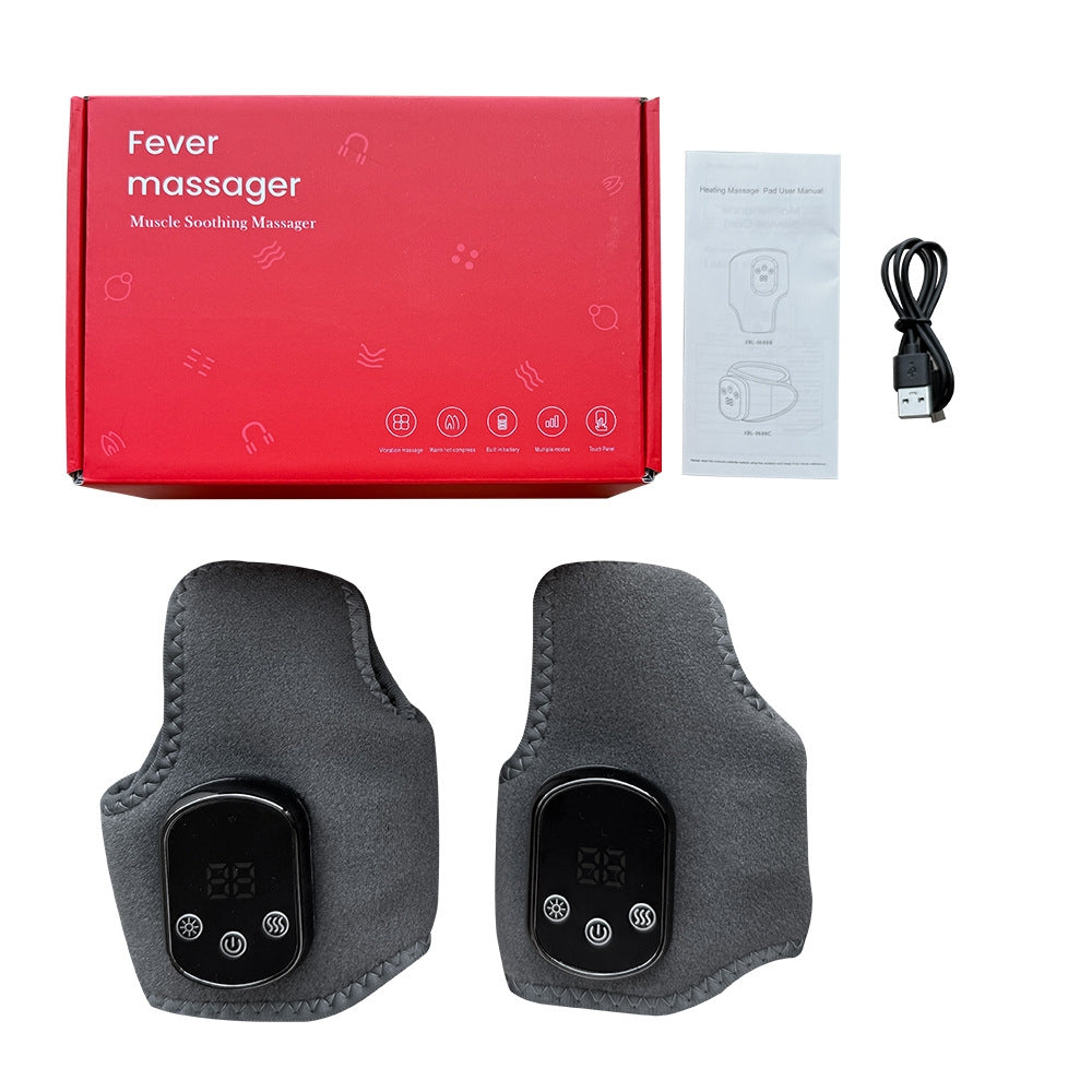 Aufladbarer Heißkompressen- und Vibrations-Knöchelschutz