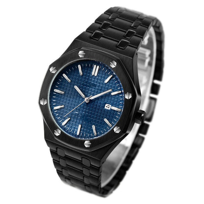 NeoTime™ Men’s Stainless Steel Watch – Elegant Minimalism