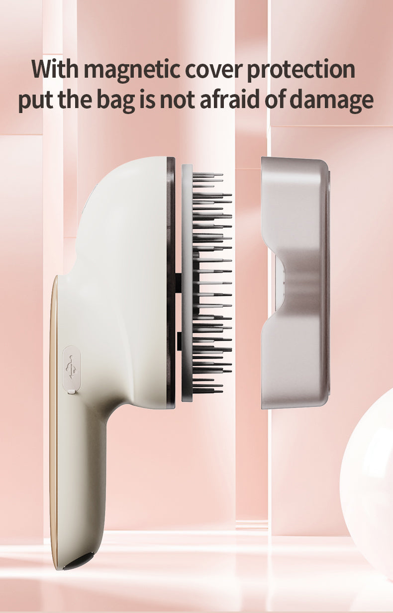 Kopfhautmassagebürste mit Ölaufguss