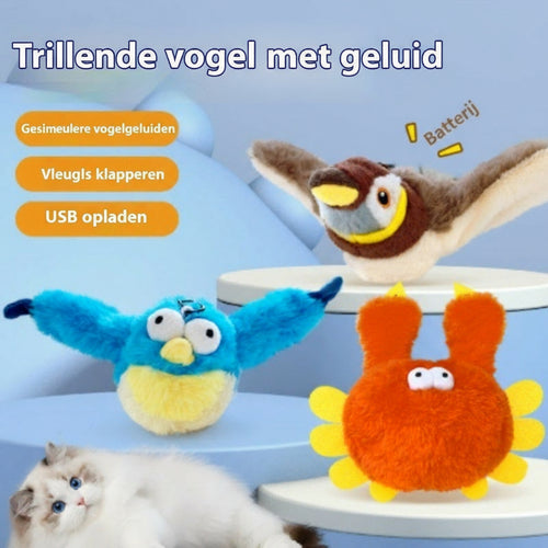 🕊️ FlappyBirdy™ – Der intelligente, verspielte Vogel für Katzen