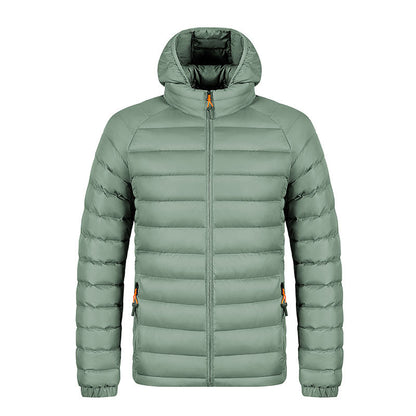 PackEase™ Hooded Jacket – packs small, wears warm.