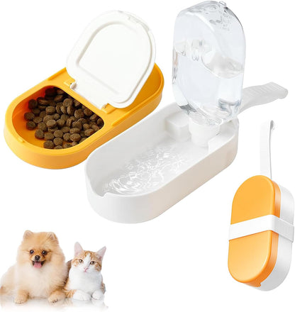 2-in-1 Dog Water Bottle &amp; Treat Container