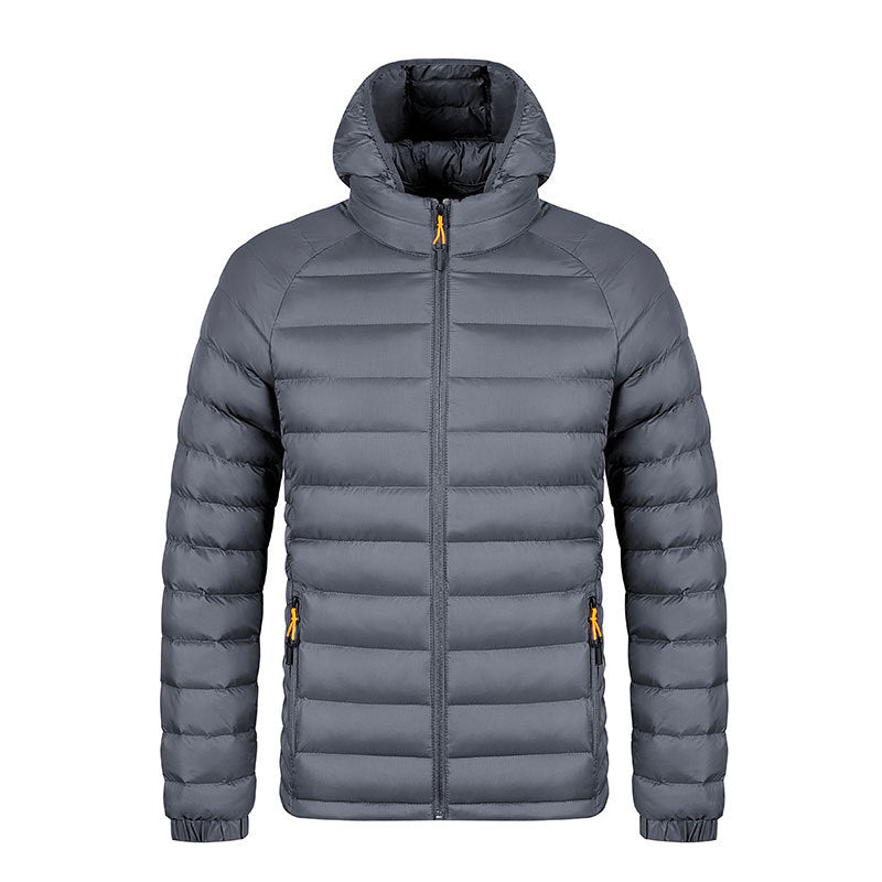 PackEase™ Hooded Jacket – packs small, wears warm.