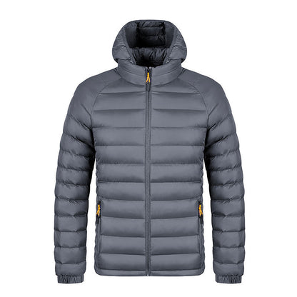 PackEase™ Hooded Jacket – packs small, wears warm.