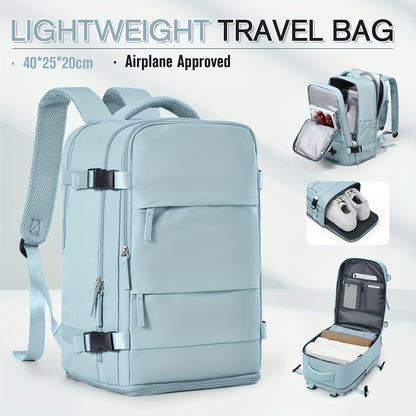 Rugtas Lichtgewicht - Handbagage met Schoenenvak & Grote Capaciteit”