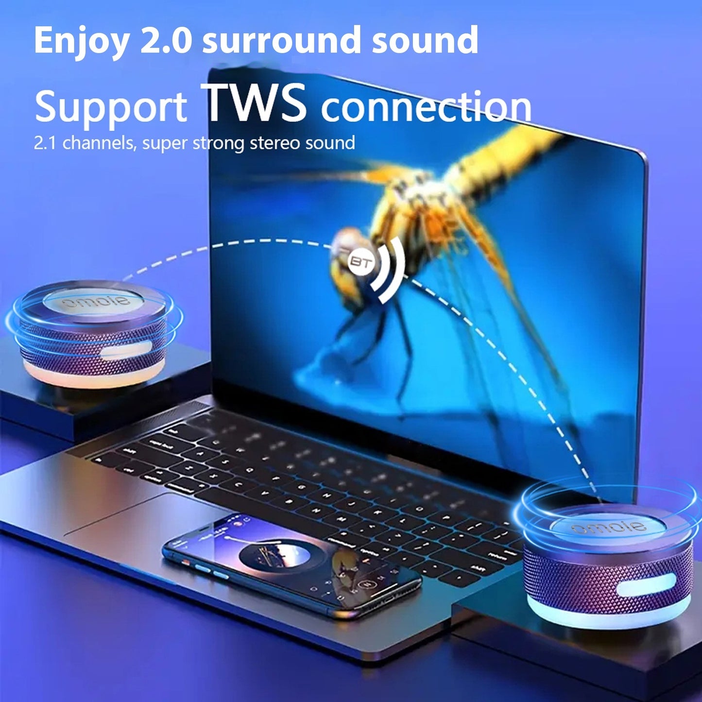 VibeBone™ RGB Speaker