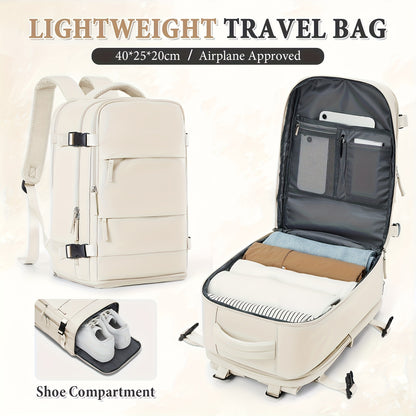 Rugtas Lichtgewicht - Handbagage met Schoenenvak & Grote Capaciteit”