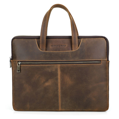 Retro Leather Laptop Bag