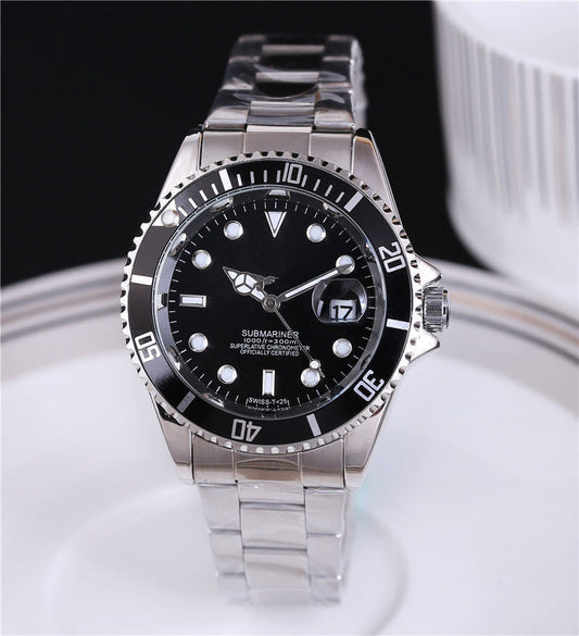Men’s Stainless Steel Quartz Watch