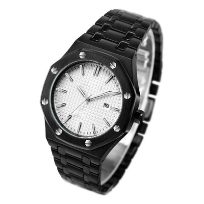 NeoTime™ Men’s Stainless Steel Watch – Elegant Minimalism