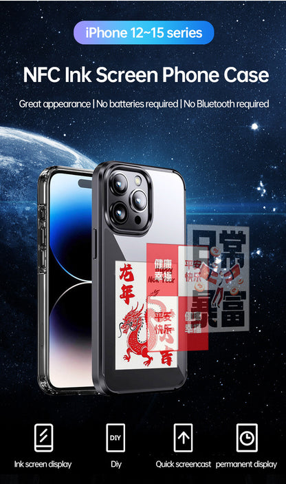 E-ink Telefoonhoesje – Slim Inktscherm voor iPhone