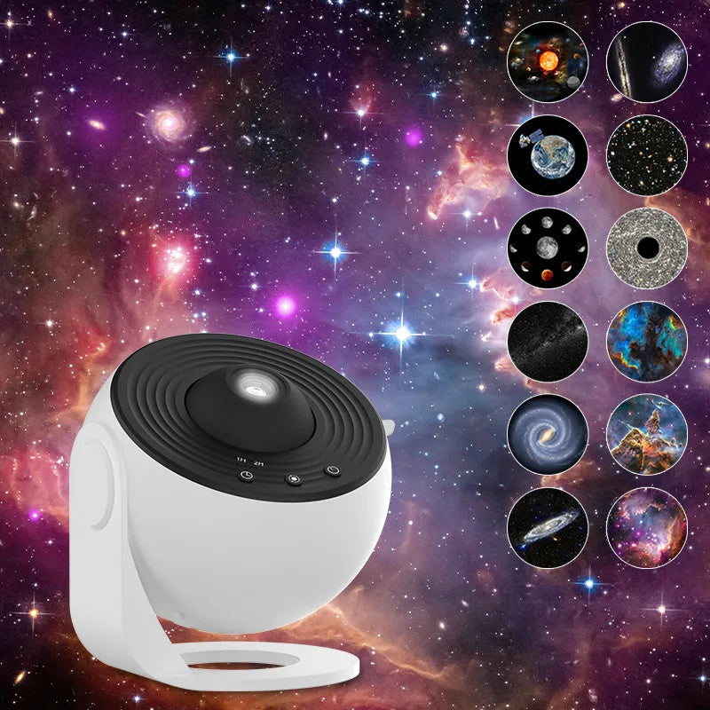 Galaxy Projector Nachtlampje – 360° Draaibare Sterrenhemel Lamp voor Kinderkamer.
