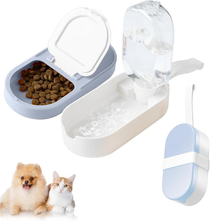 2-in-1 Dog Water Bottle &amp; Treat Container