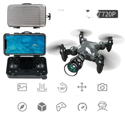Inklapbare Mini Drone met Camera – Kinder Drone met Opbergbox