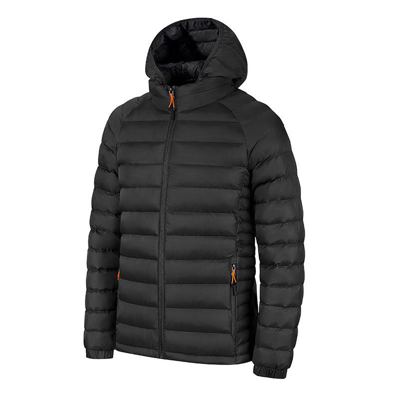 PackEase™ Hooded Jacket – packs small, wears warm.