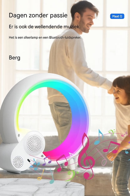 Q Light – Slimme Wekker & Sfeerlamp met Bluetooth