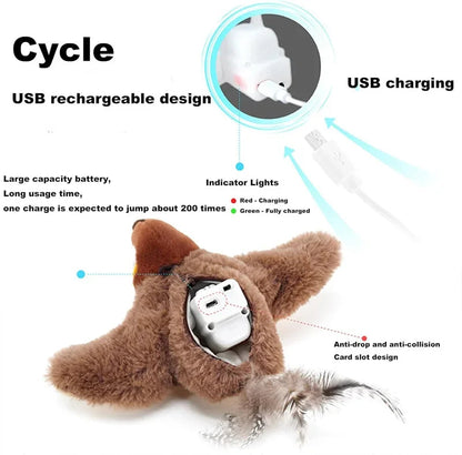 🕊️ FlappyBirdy™ – De Slimme Speelvogel voor Katten