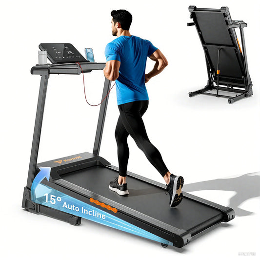 Formill Treadmill for Home Fitness – EU Warehouse | 3 Styles | Foldable, Incline & Handrail | Low Noise & Shock Absorption
