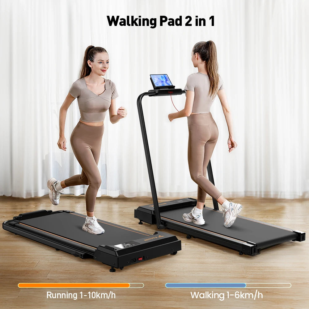 Formill Treadmill for Home Fitness – EU Warehouse | 3 Styles | Foldable, Incline & Handrail | Low Noise & Shock Absorption