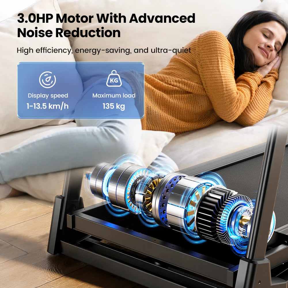 Formill Treadmill for Home Fitness – EU Warehouse | 3 Styles | Foldable, Incline & Handrail | Low Noise & Shock Absorption