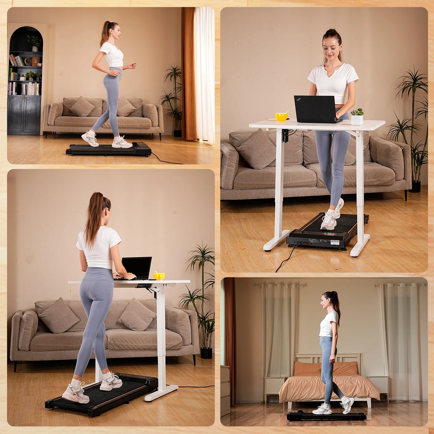 Formill Treadmill for Home Fitness – EU Warehouse | 3 Styles | Foldable, Incline & Handrail | Low Noise & Shock Absorption