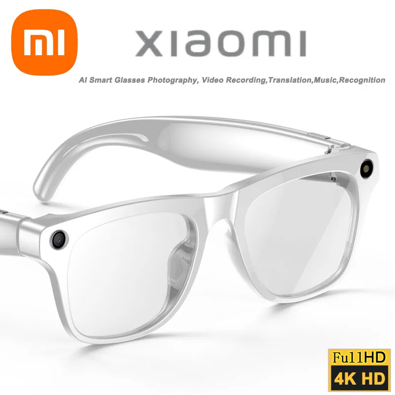 Xiaomi GPT100MP AI Smart Glasses – 4K Ultra HD Camera, Bluetooth, Spraakassistent & Live Vertaling