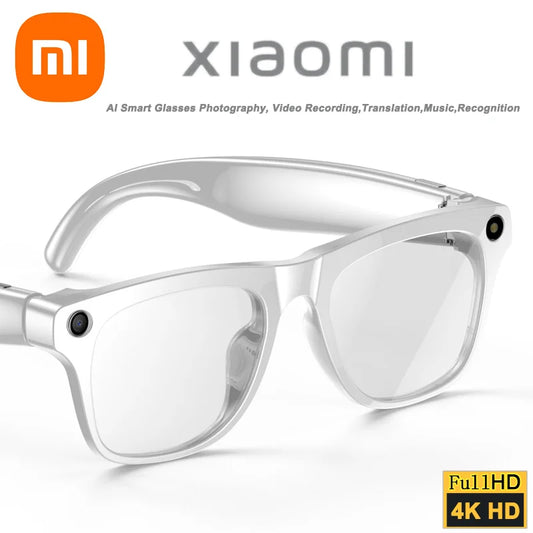 Xiaomi GPT100MP AI Smart Glasses – 4K Ultra HD Camera, Bluetooth, Spraakassistent & Live Vertaling