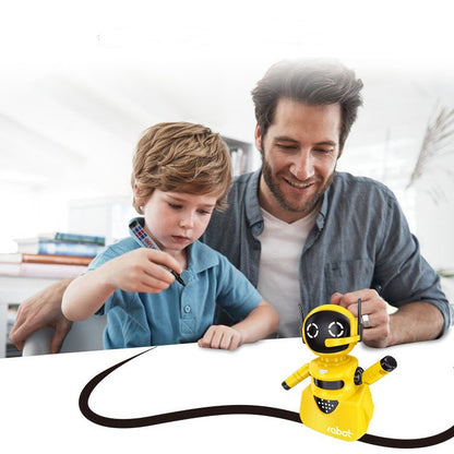 Smart Drawing Robot Car – Follows Lines and Draws by Itself