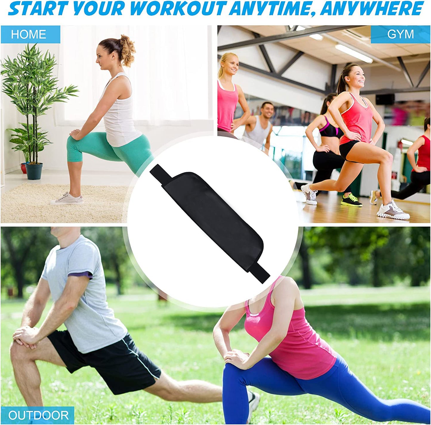 Hip Thrust Belt & Glute Bridge Pad