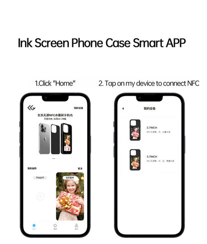 E-ink Telefoonhoesje – Slim Inktscherm voor iPhone