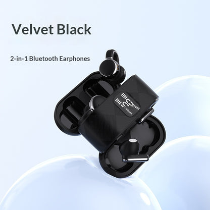 SoundPulse™ Dual True Wireless Earbuds – Noise-Canceling & Sporty