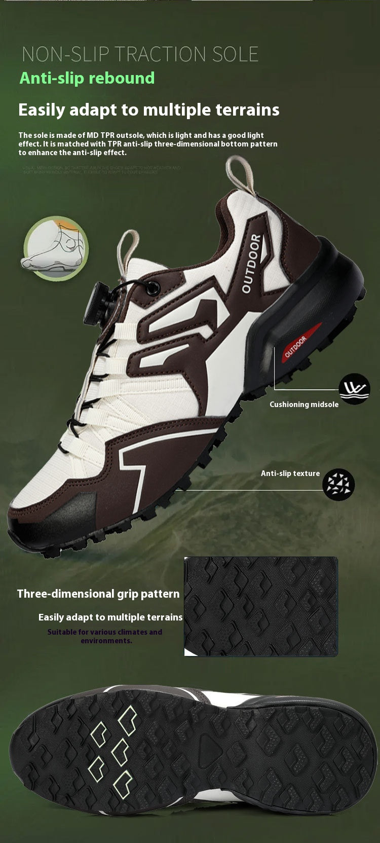 Outdoor™ Off-Road Lightweight Hiking & Sports