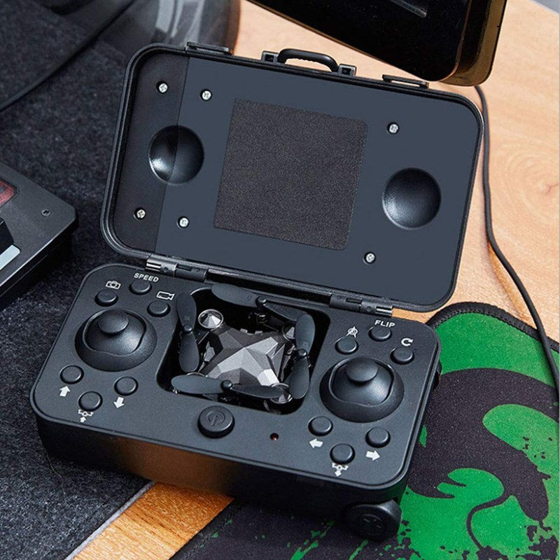 Inklapbare Mini Drone met Camera – Kinder Drone met Opbergbox