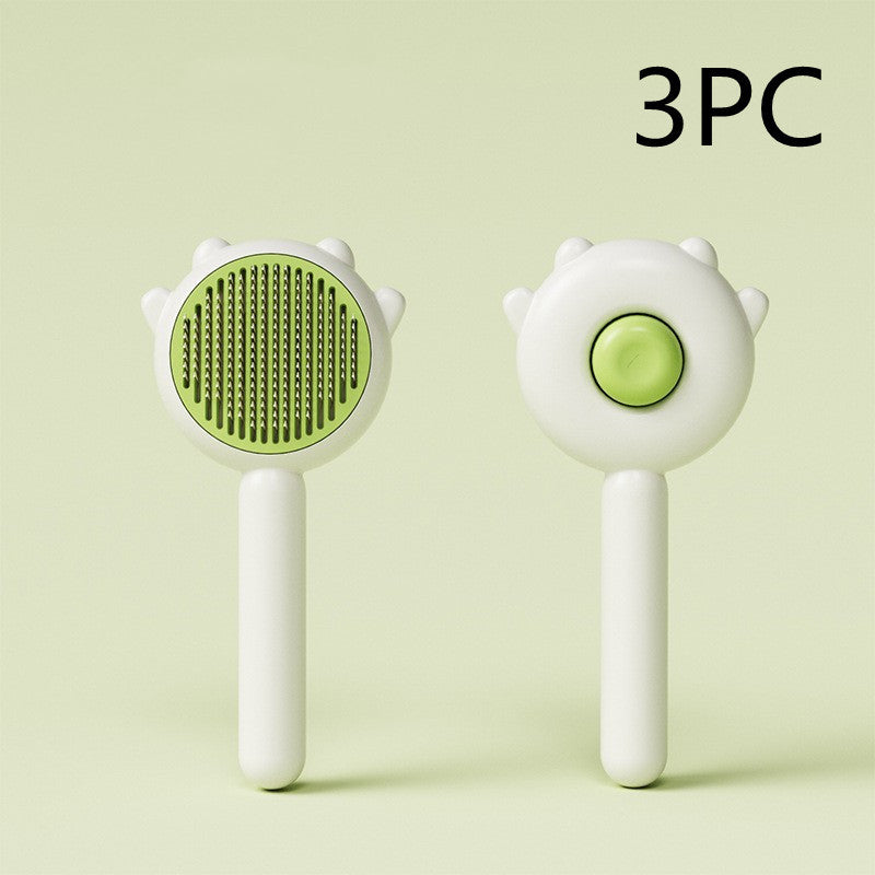 2-in-1 Huisdierenkam – Verzorging, Massage & Haarverwijdering