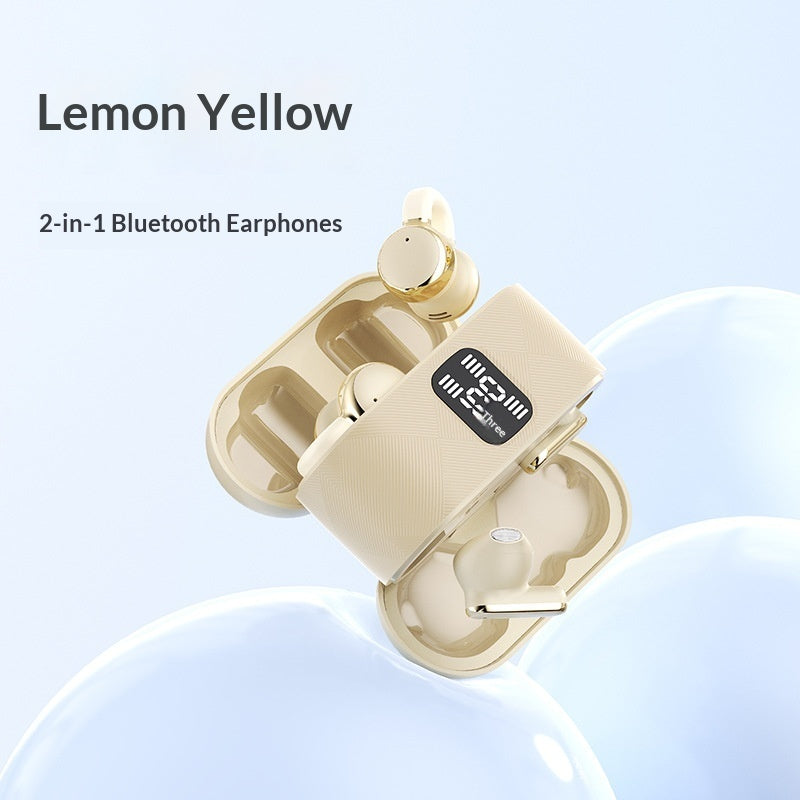 SoundPulse™ Dual True Wireless Earbuds – Noise-Canceling & Sporty