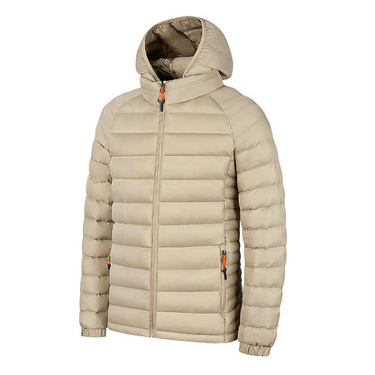 PackEase™ Hooded Jacket – packs small, wears warm.