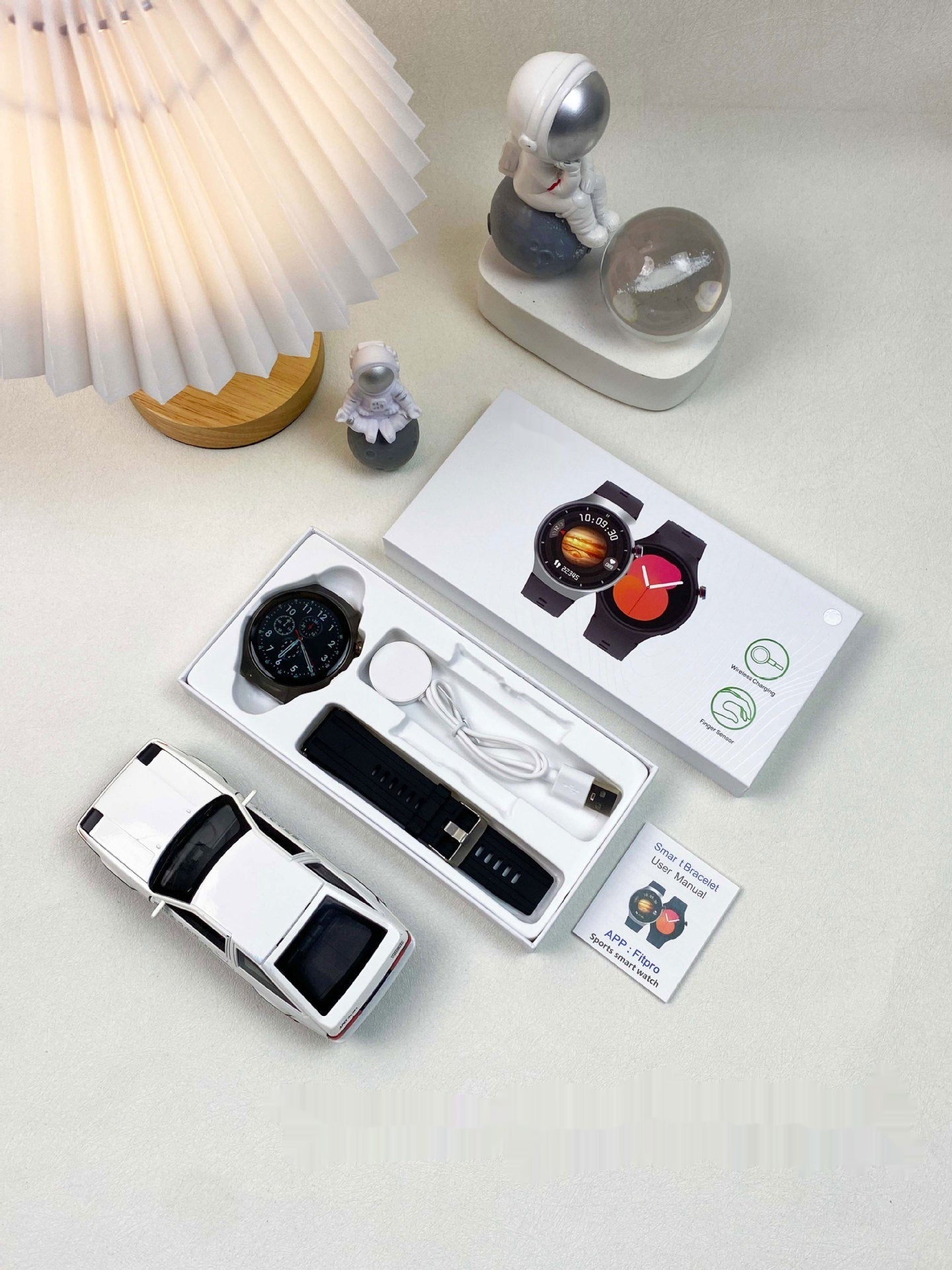 Health &amp; Sports Round Screen Smart Watch –