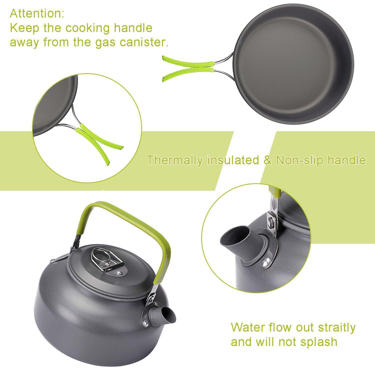 Compact Camping Cookware & Dining Set for Outdoor Adventures